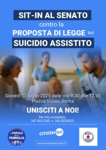EUTANASIA: UN SIT- IN PER DIRE NO ALLA MORTE DI STATO